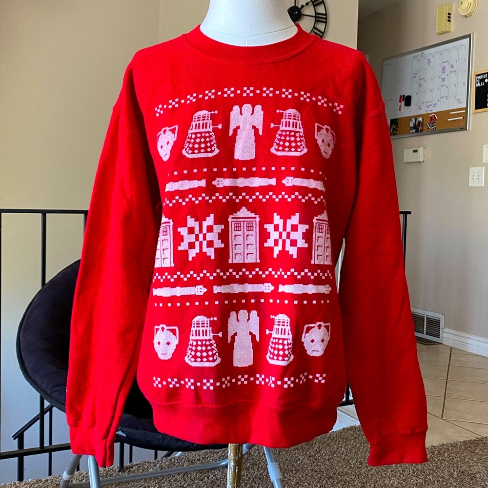 Doctor Who Christmas Sweater!